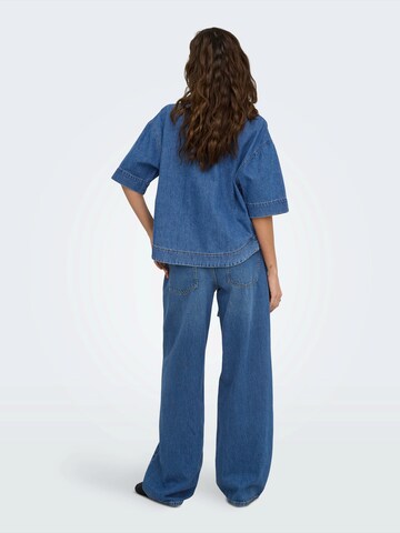 ONLY - Blusa 'ONLCLEO' em azul