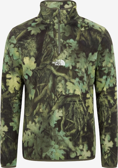 THE NORTH FACE Urheilullinen collegepaita koossa XS värissä taupe / limetti / oliivi, Tuotenäkymä
