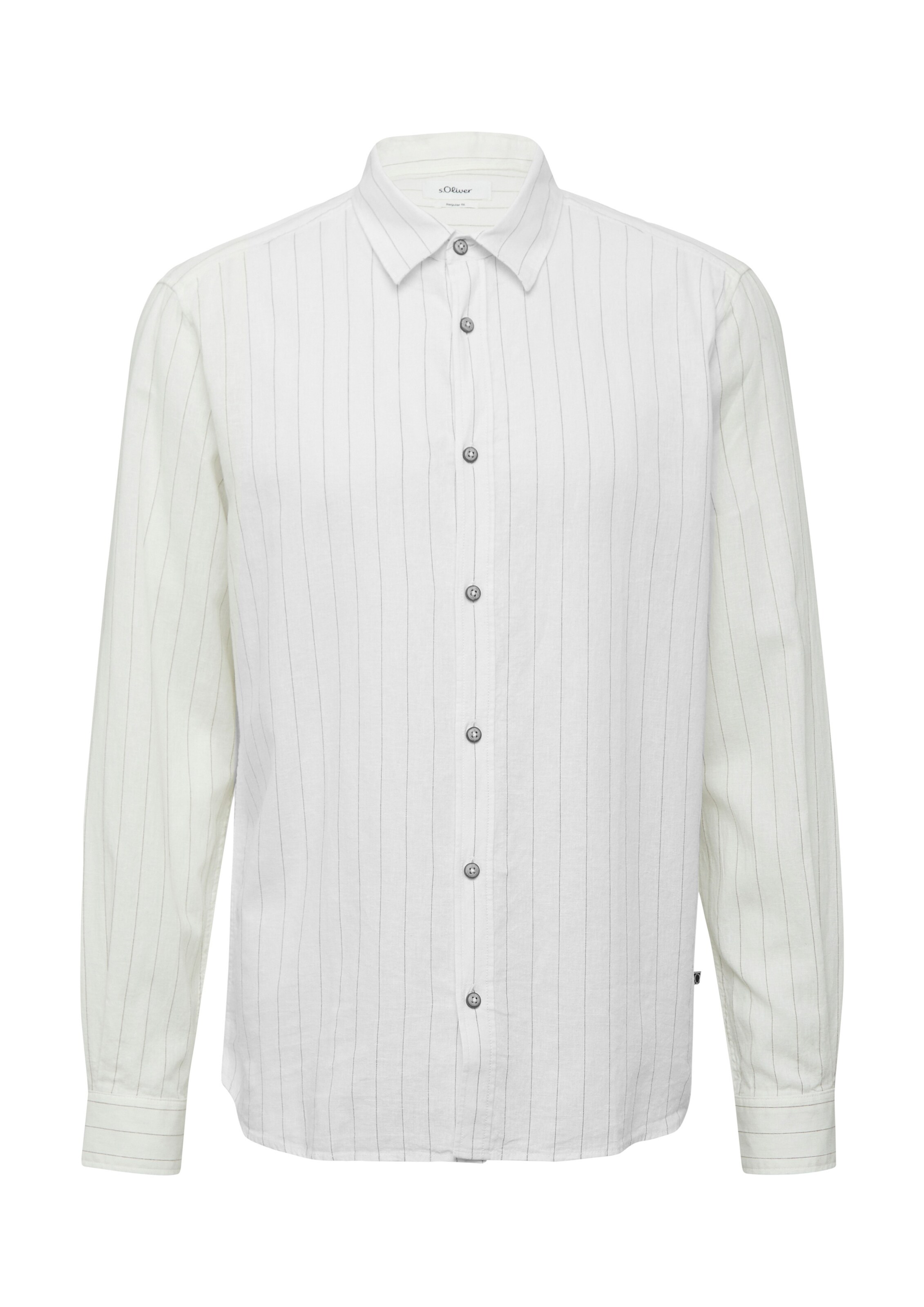 Chemise s.Oliver en blanc : devant