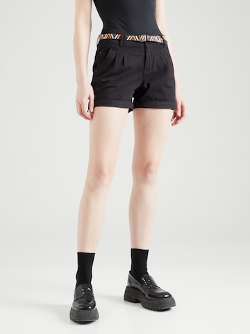Regular Pantalon à pince 'Heeven' Ragwear en noir : devant