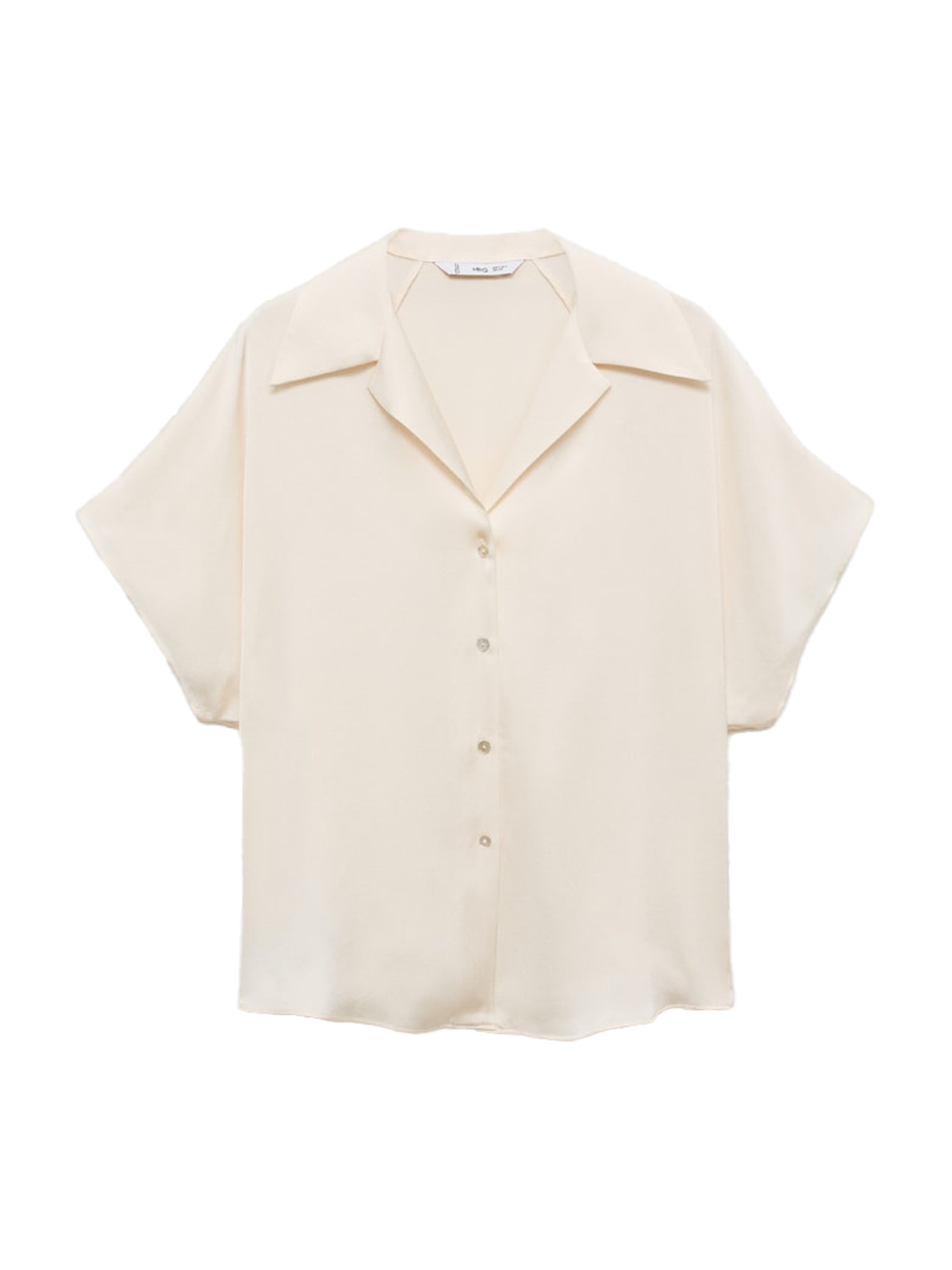 MANGO Blouse 'SASSA' in Wit: voorkant