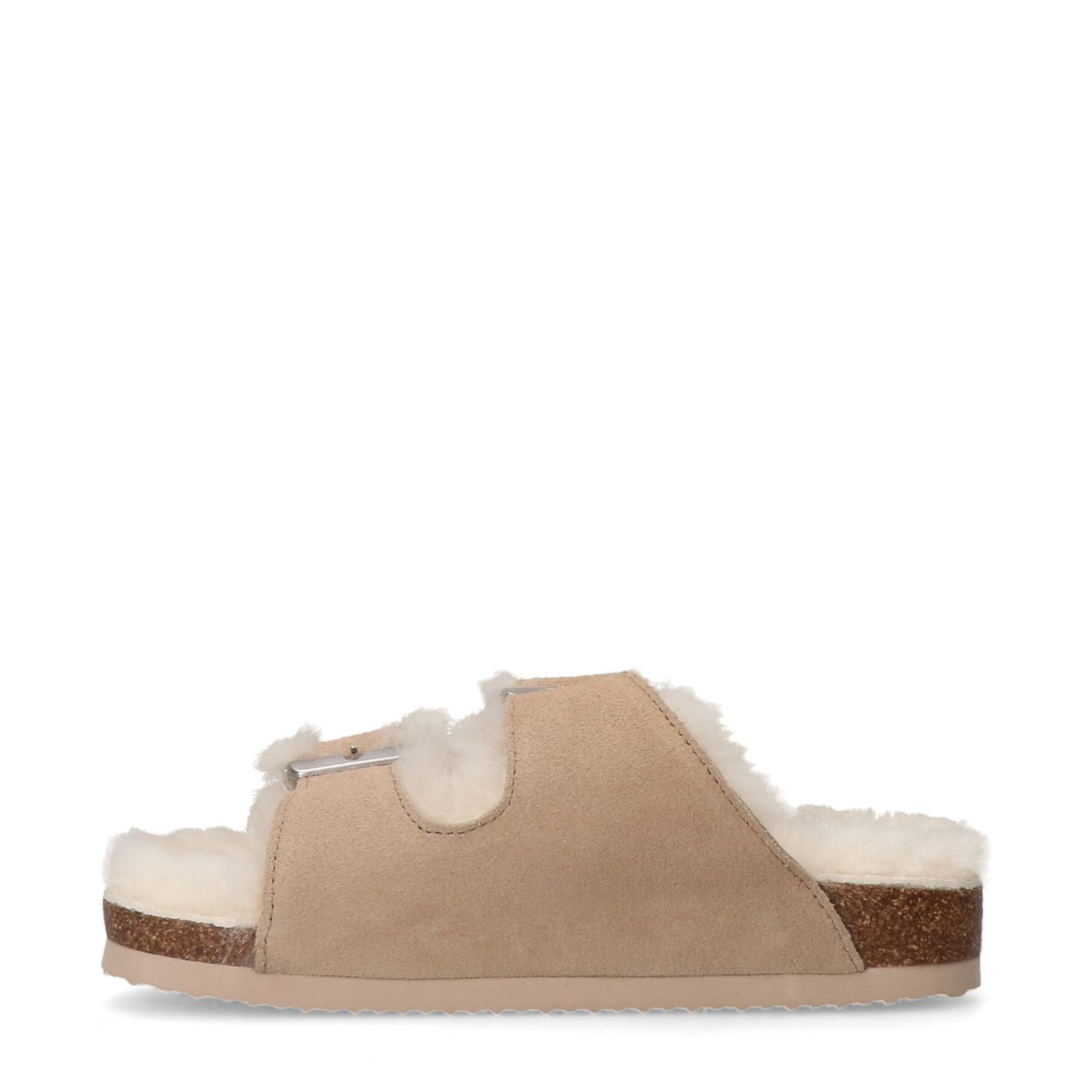MANFIELD Mules in Beige