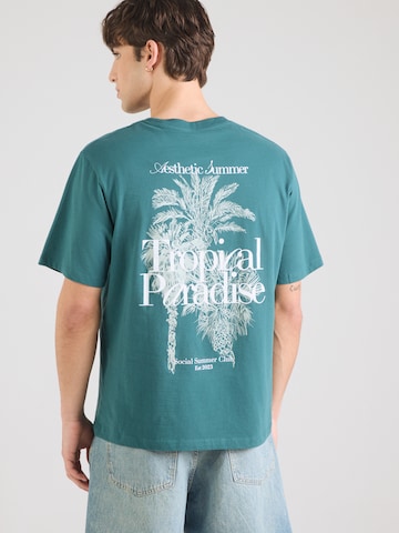 Maglietta 'JREBCHRISTIAN' di JJ Rebel in verde: frontale