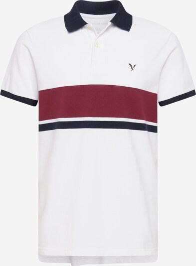 American Eagle Tričko - tmavomodrá / rubínová / šedobiela, Produkt