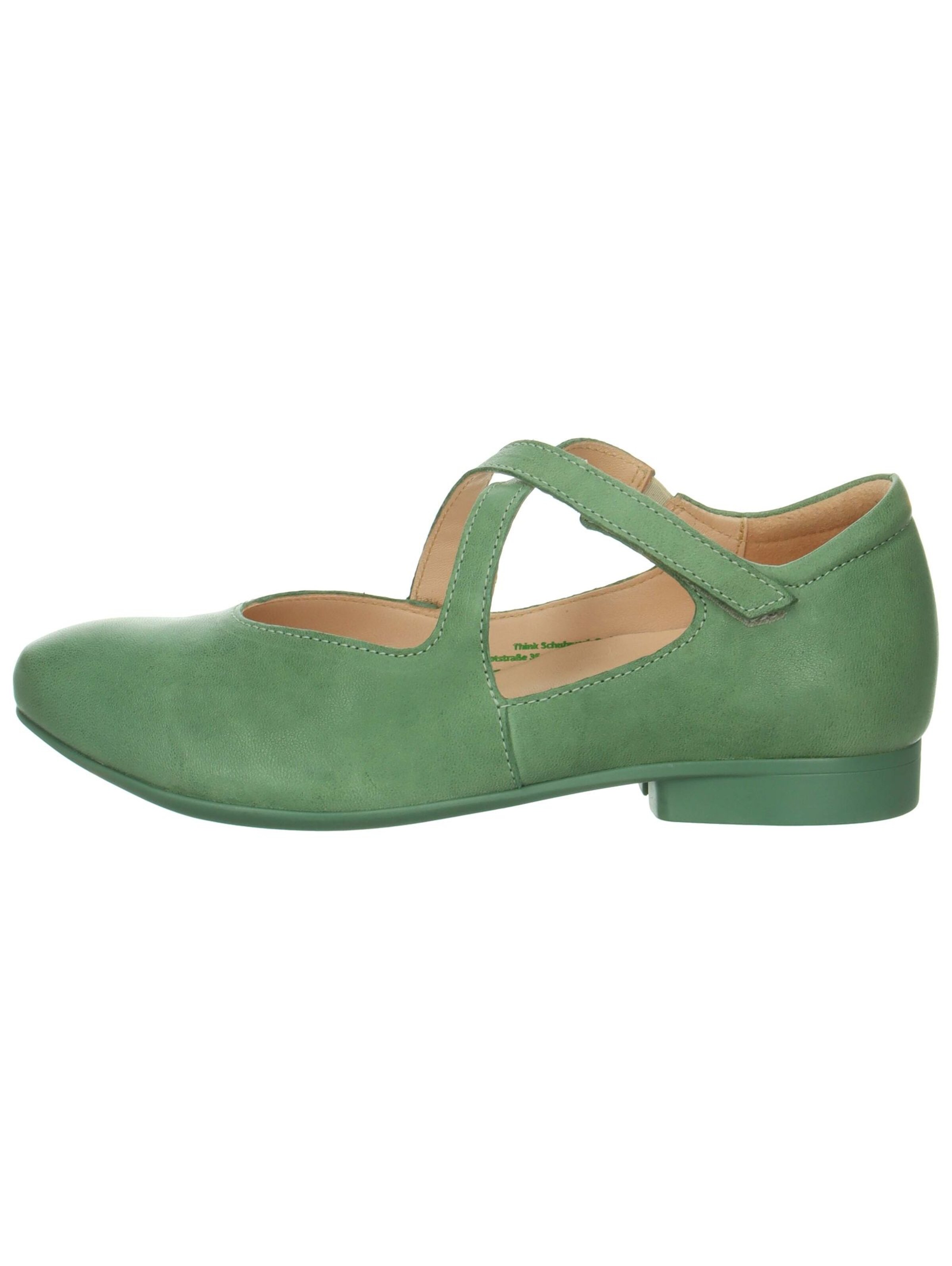 Ballerina con cinturino 'Guad 2' di THINK! in verde