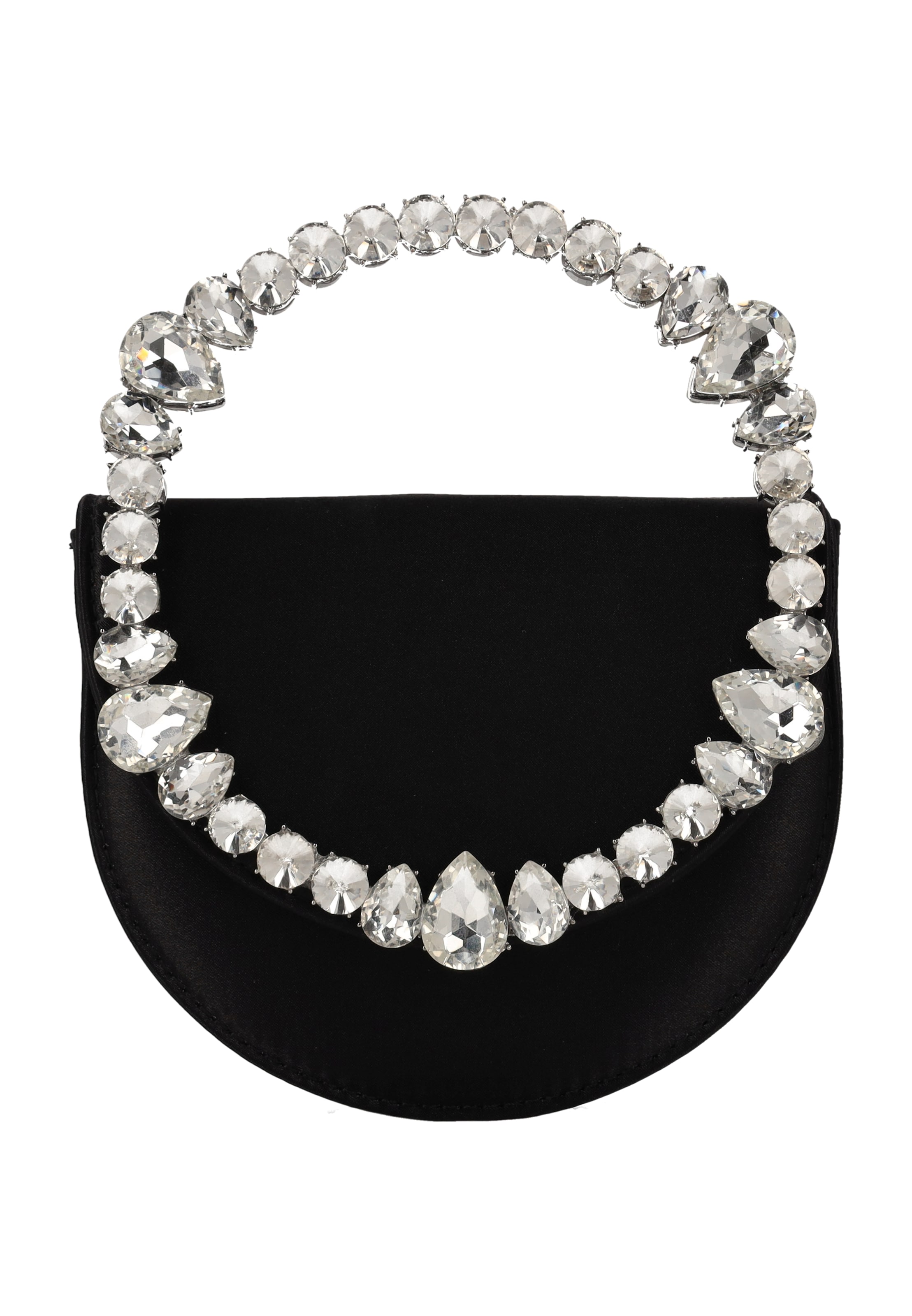 faina Clutches em preto / transparente, Vista do artigo