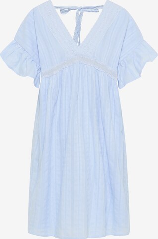 DreiMaster Vintage Dress in Blue: front