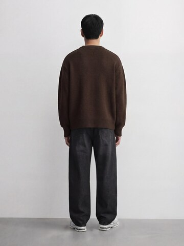 Burocs Pullover 'Knit'‌‌‌‌ in Braun