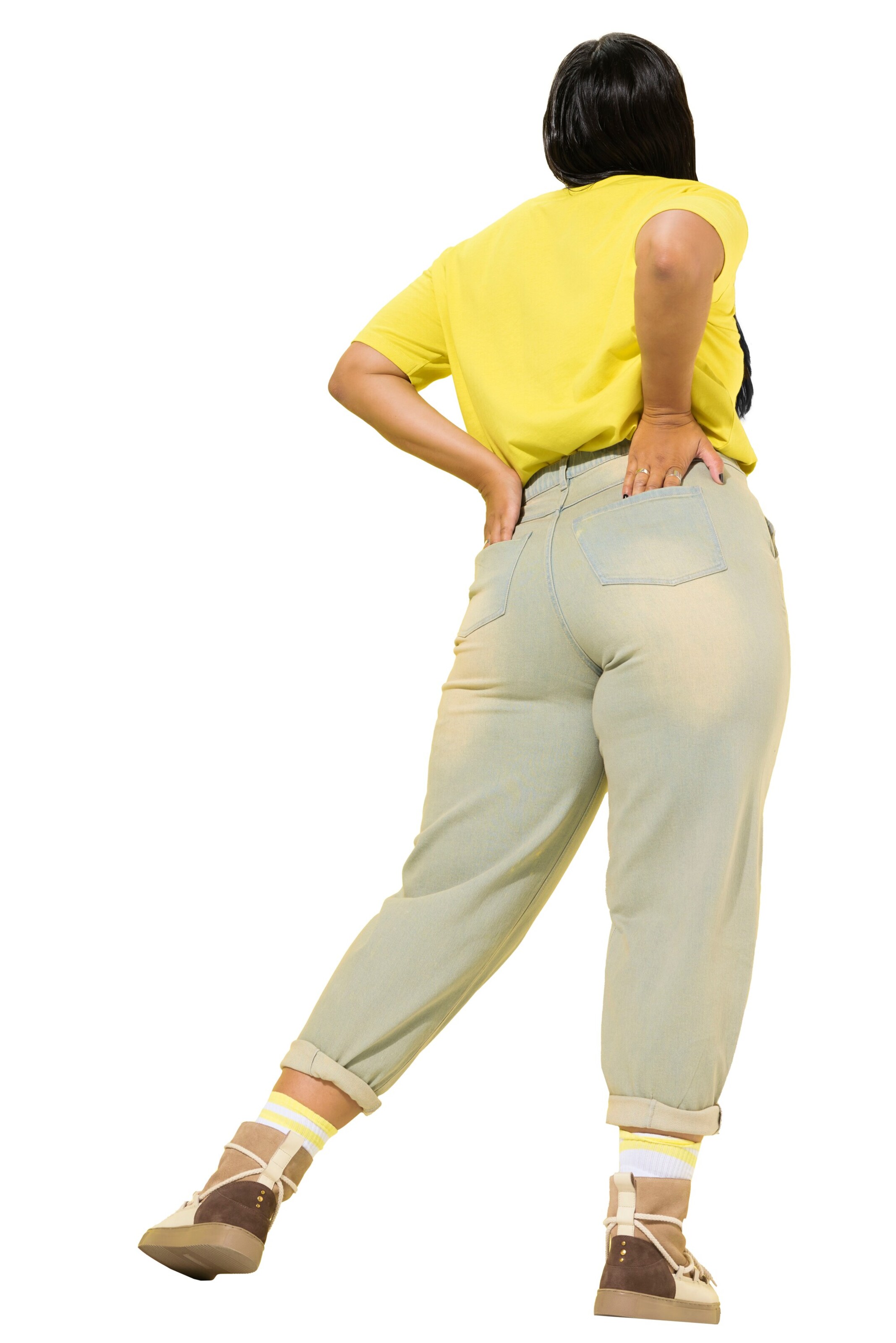 Studio Untold Tapered Jeans in Blau