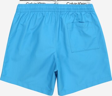 Calvin Klein Swimwear Badeshorts 'Meta Legacy' in Blau