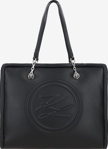 Karl Lagerfeld Schultertasche  'Autograph' in Schwarz: predná strana