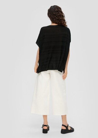 s.Oliver Pullover in Schwarz