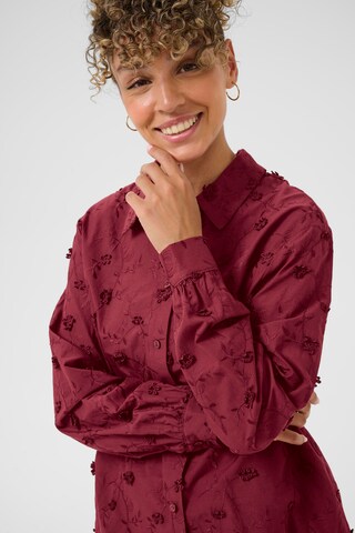 Chemisier Cream en rouge