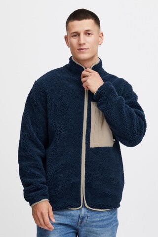 Veste mi-saison !Solid en bleu : devant