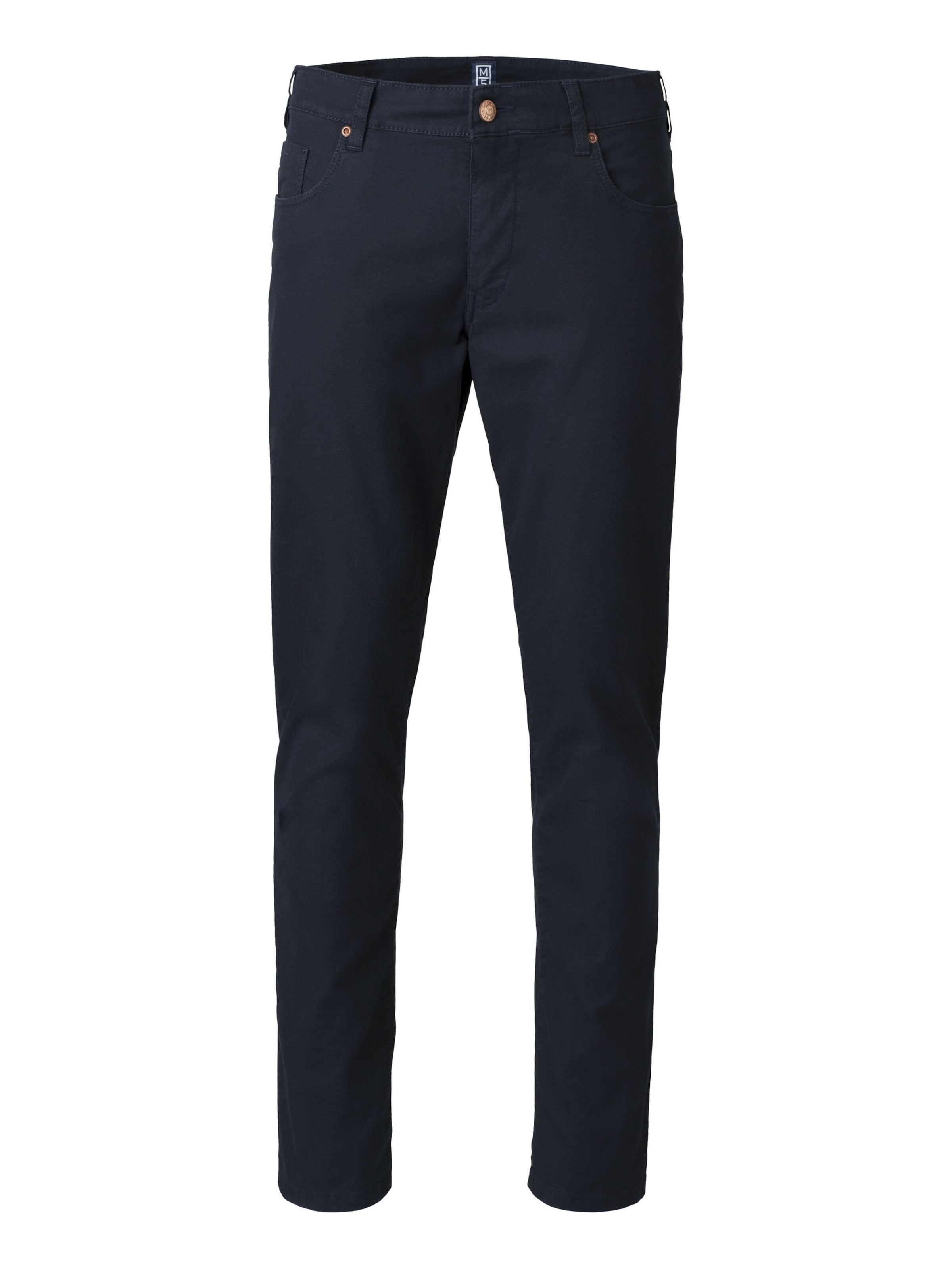 Coupe slim Jean 'M5' MEYER en bleu : devant