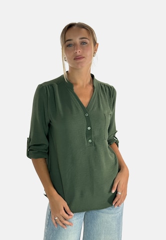 Elara Bluse i grøn