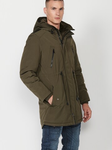 Parka d’hiver KOROSHI en vert