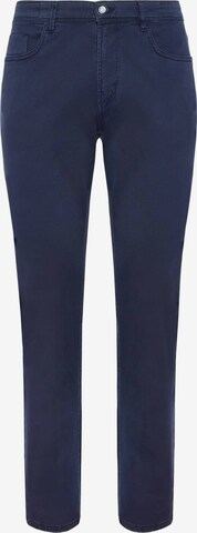 Boggi Milano Slimfit Jeans in Blauw: voorkant