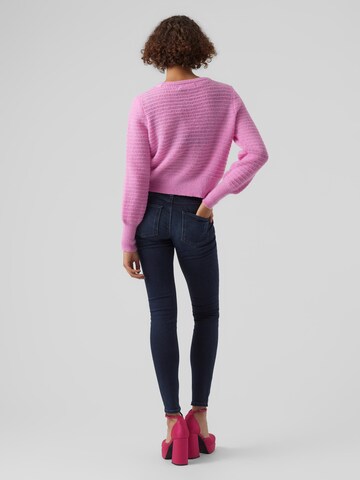 VERO MODA Sweater 'Plenty' in Pink