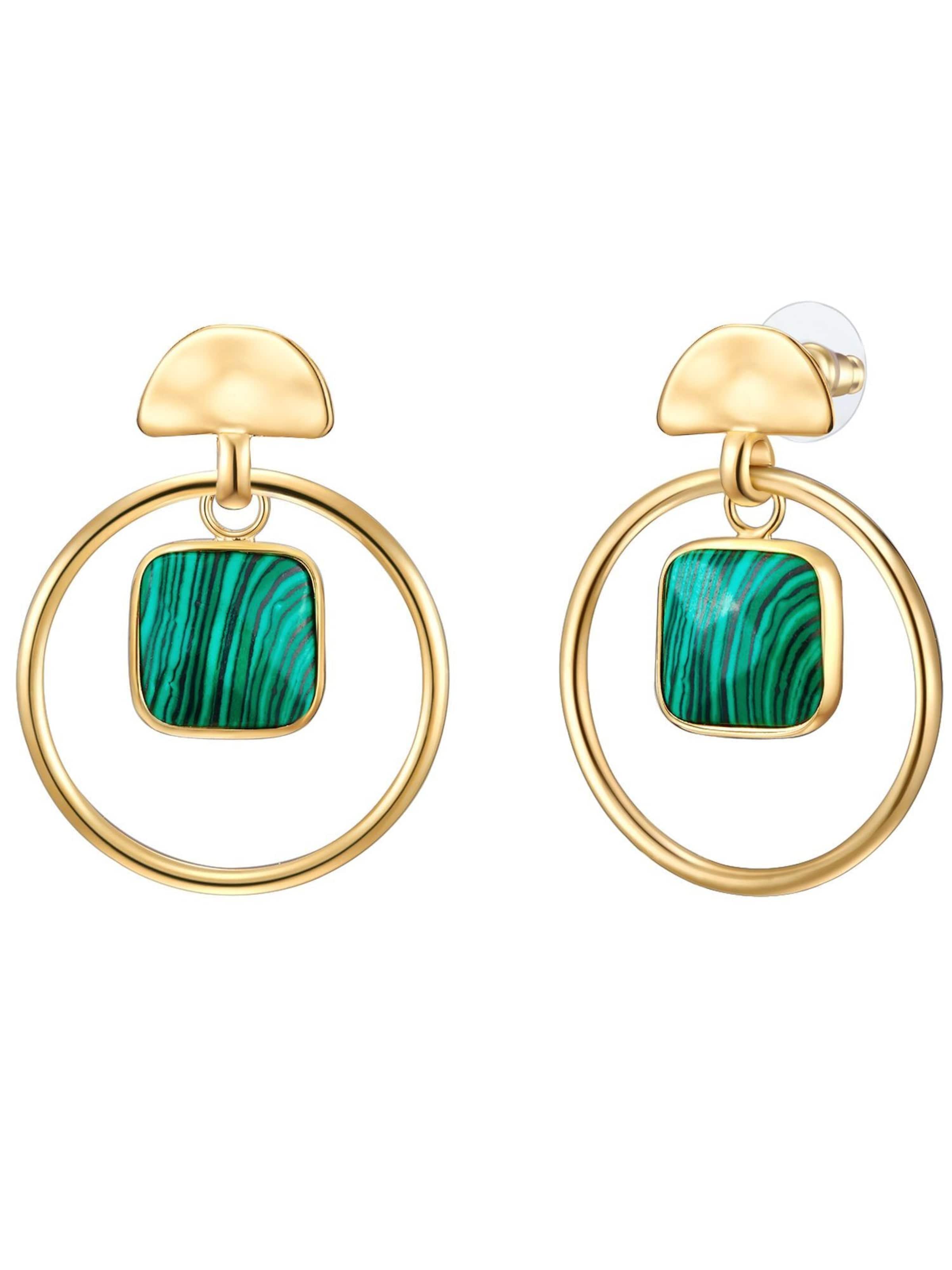 Yokoamii - Pendientes en oro: frente