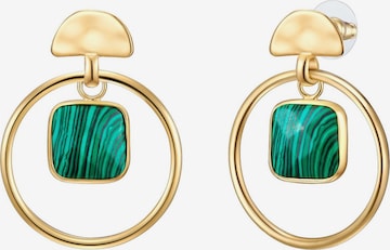 Yokoamii - Pendientes en oro: frente