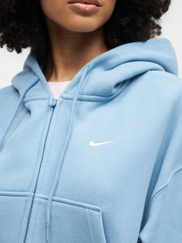 Nike Sportswear Tepláková bunda - Modrá