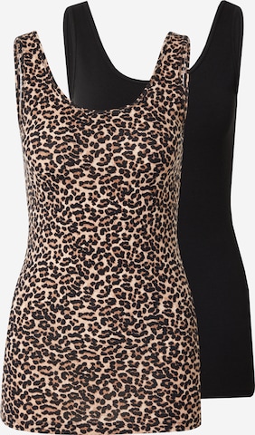 juoda ONLY Apatiniai marškinėliai 'ONLLive Love': priekis