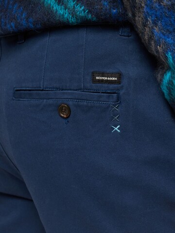 SCOTCH & SODA Normální Chino kalhoty 'STUART' – modrá