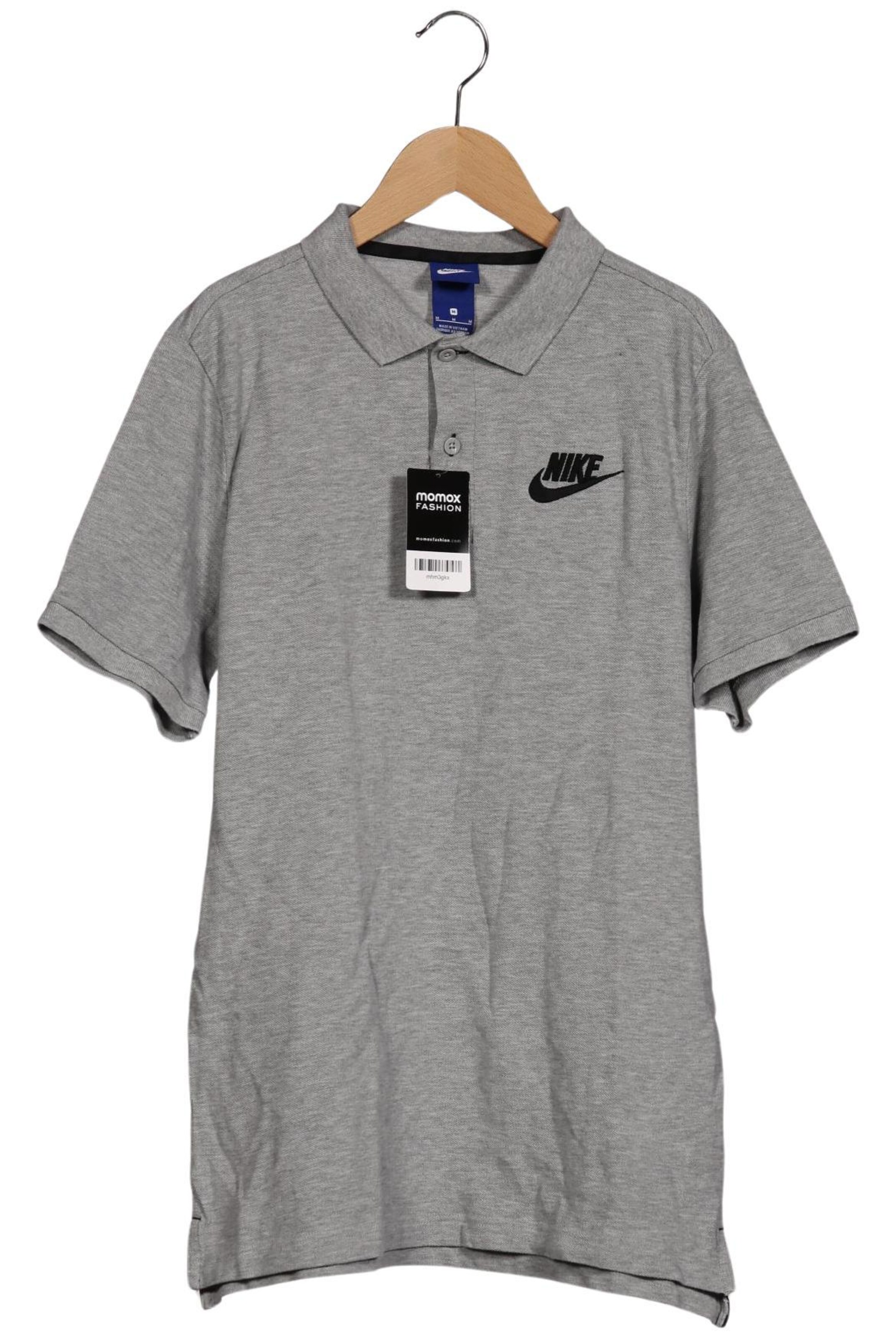 NIKE Poloshirt in M in grau, Produktansicht