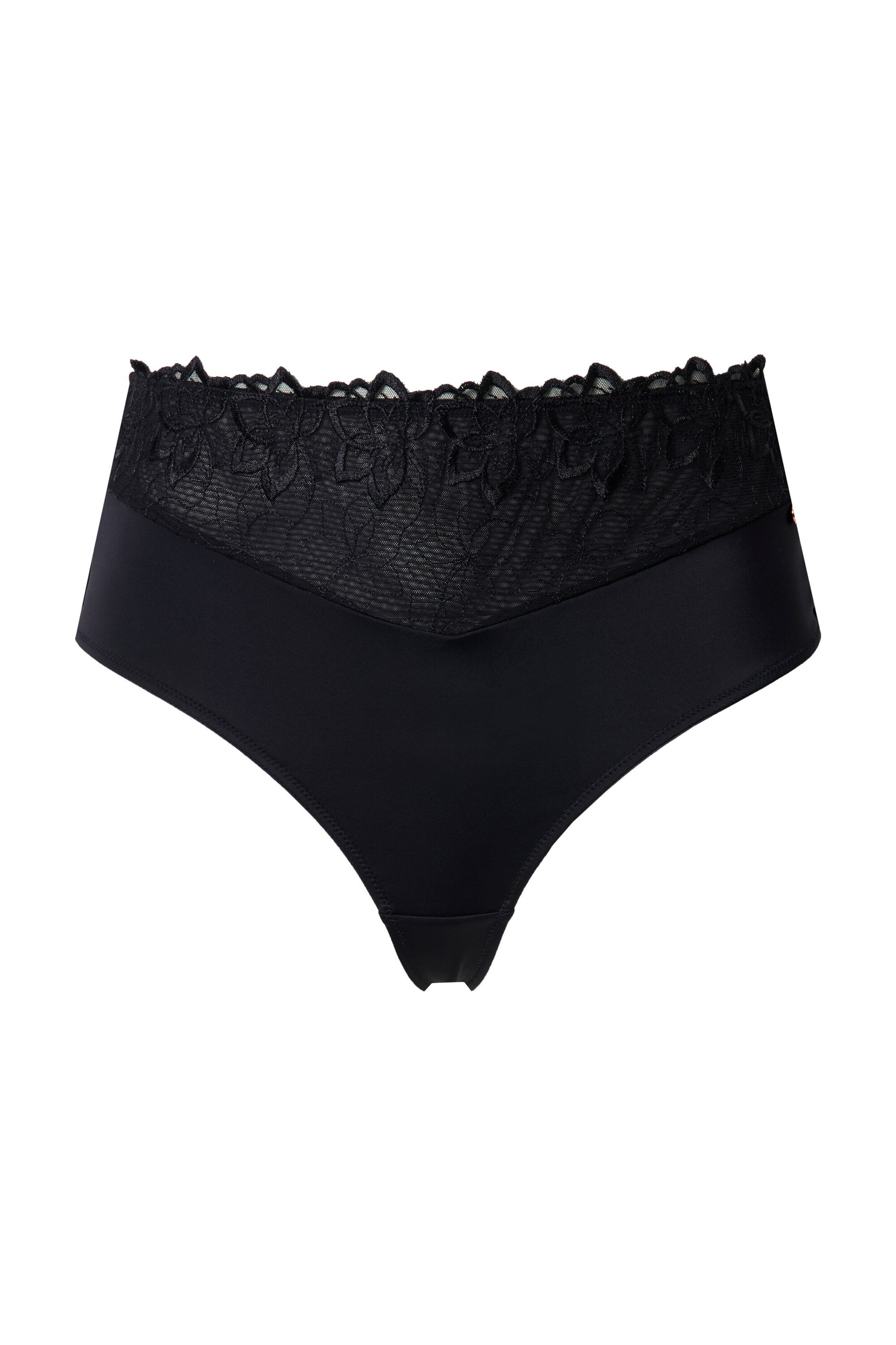 TruYou String in Schwarz: Vorderseite
