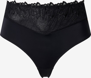 TruYou String in Schwarz: Vorderseite