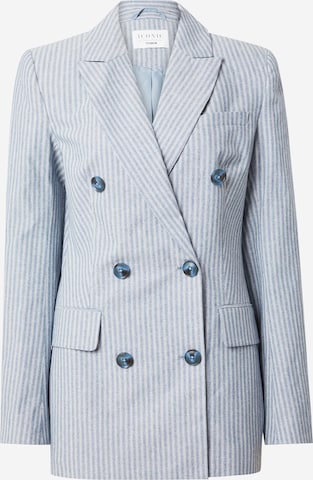 ABOUT YOU x Iconic by Tatiana Kucharova Blazer in Blue: front