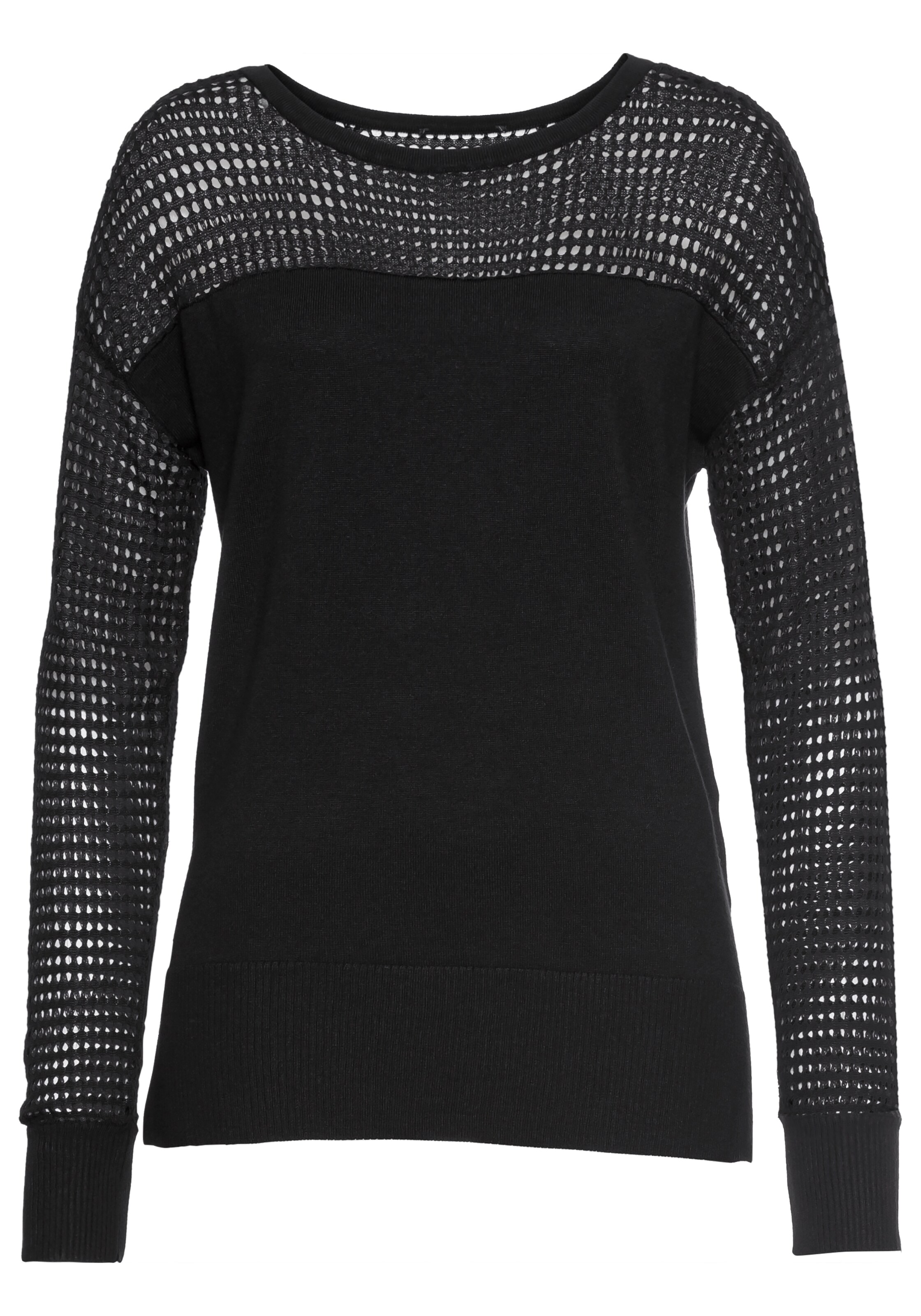 MELROSE Pullover in Schwarz: Vorderseite