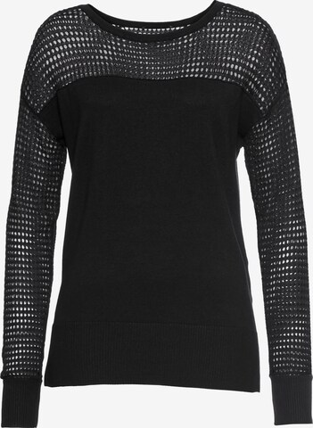 MELROSE Sweater in Black: front