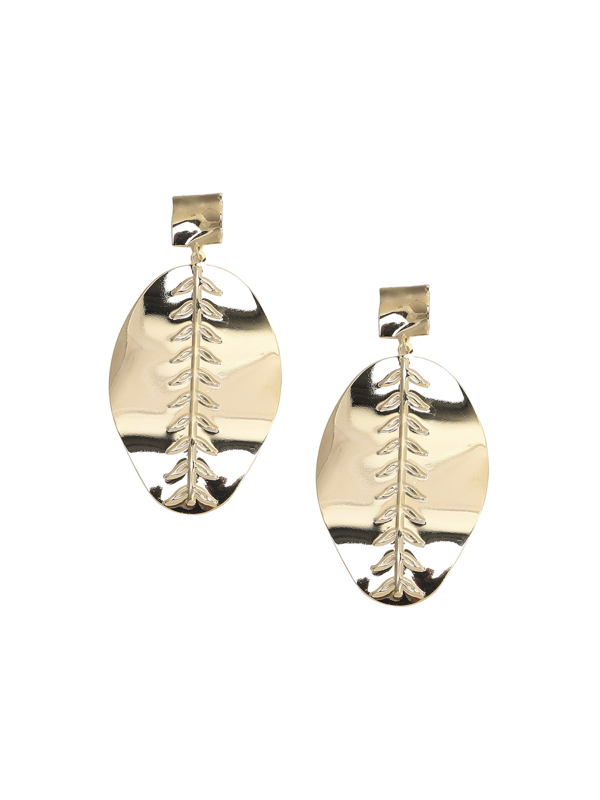 zelts SOHI Auskari: no priekšpuses