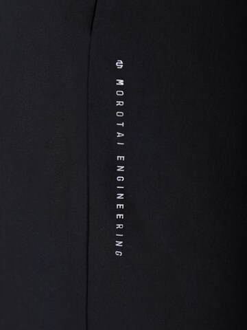 MOROTAI Slimfit Sporthose 'KANSEI' in Schwarz