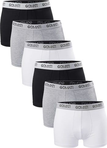 Gomati Boxer shorts 'Cotton Comfort' in Grey: front