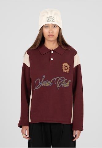 Pull-over 'Clubhouse' Prohibited en rouge