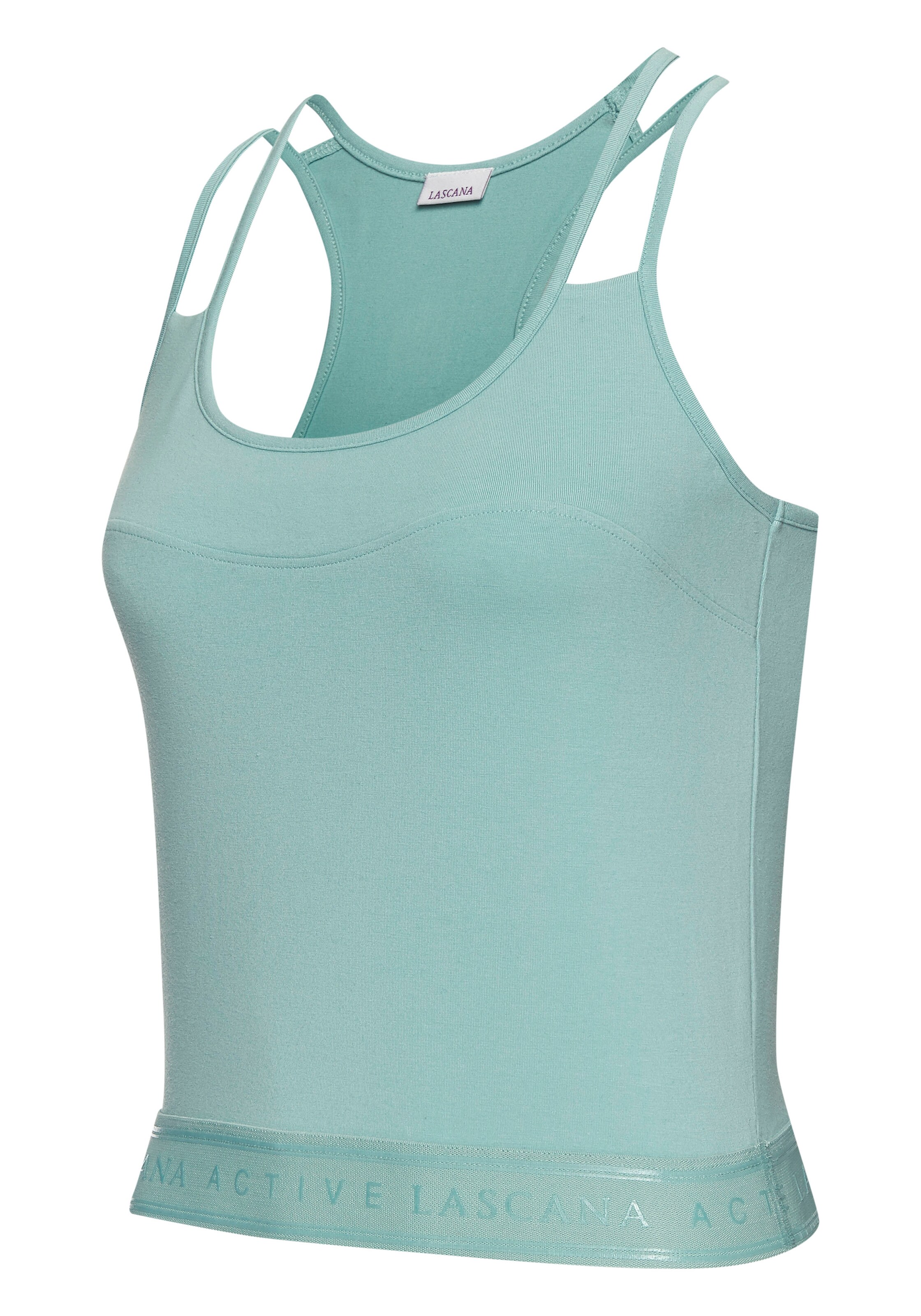 LASCANA ACTIVE Top in Grün