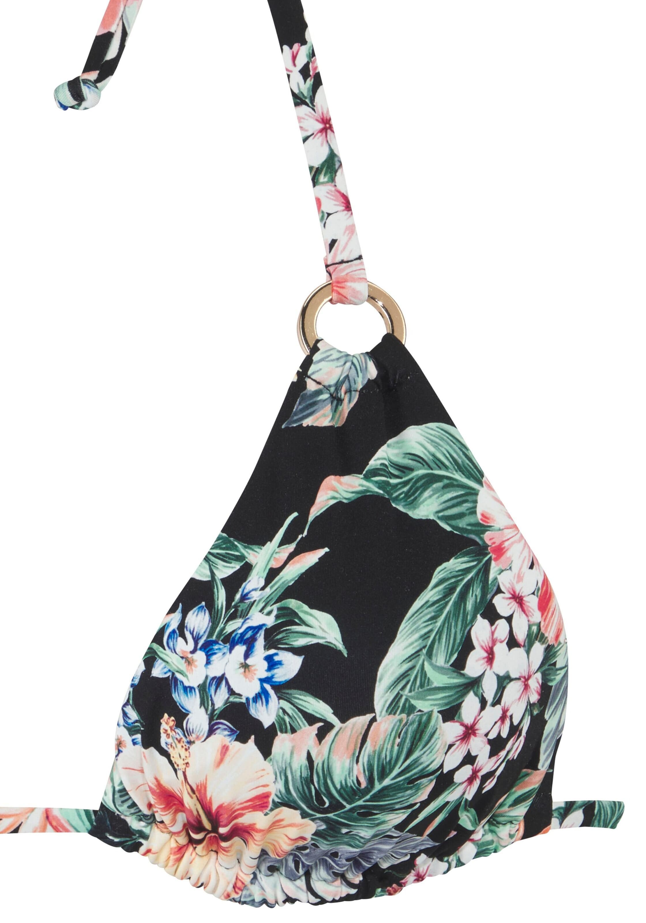 LASCANA Trójkąt Góra bikini w kolorze czarny