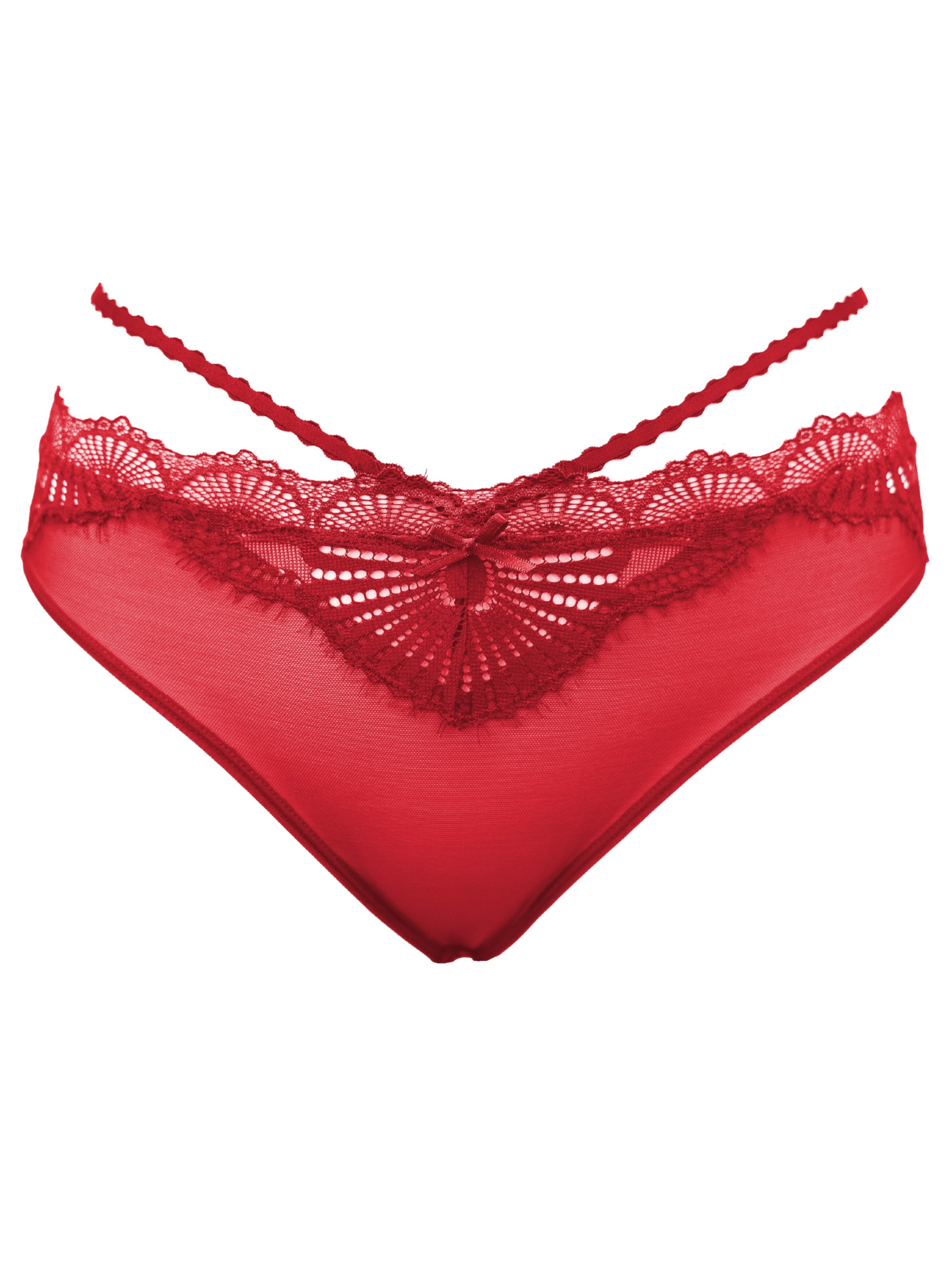 Slip 'Lilou' SugarShape en rouge : devant