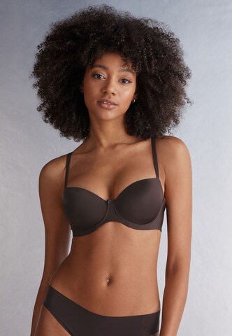 INTIMISSIMI T-Shirt BH 'Sofia' in Braun: Vorderseite