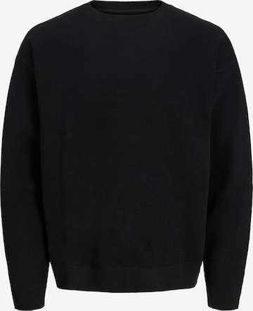 JACK & JONES Sweater in Black: front
