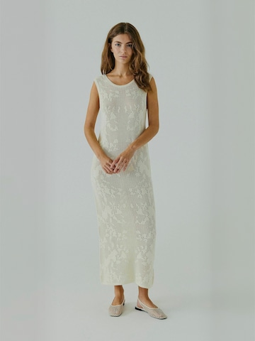 NORR Dress ' Majsa ' in Weiß: Vorderseite