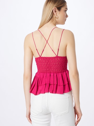 Free People Top 'ADELLA' in Roze