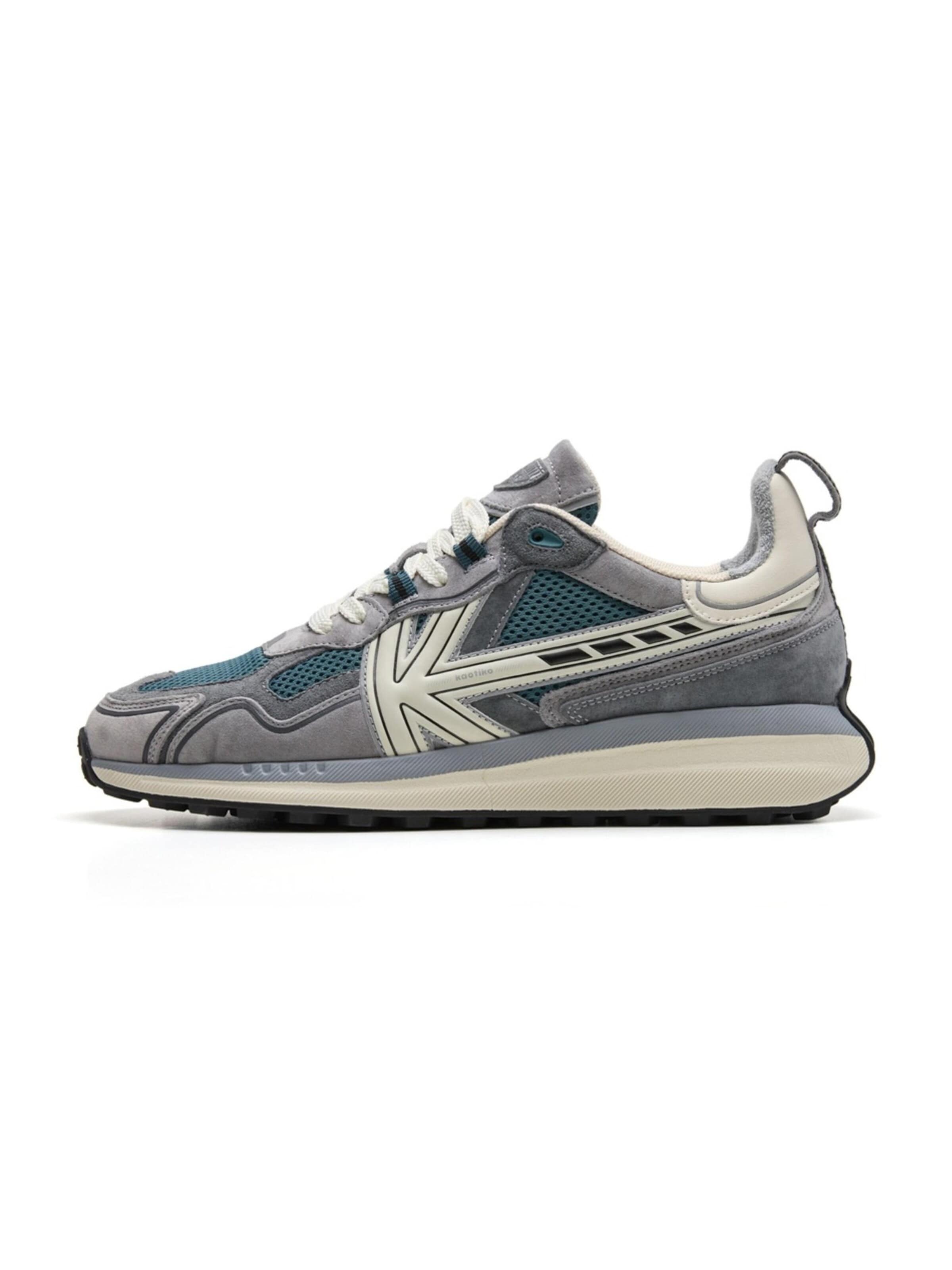 Kaotiko Sneakers laag 'Vancouver Tech' in Grijs: voorkant