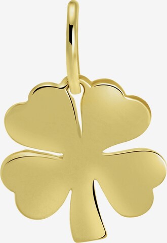 Lucardi Pendant 'Klassisch' in Gold: front