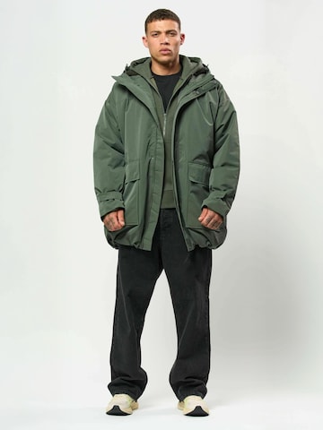 KAPPA - Chaqueta de invierno ' Logo Shon ' en verde: frente