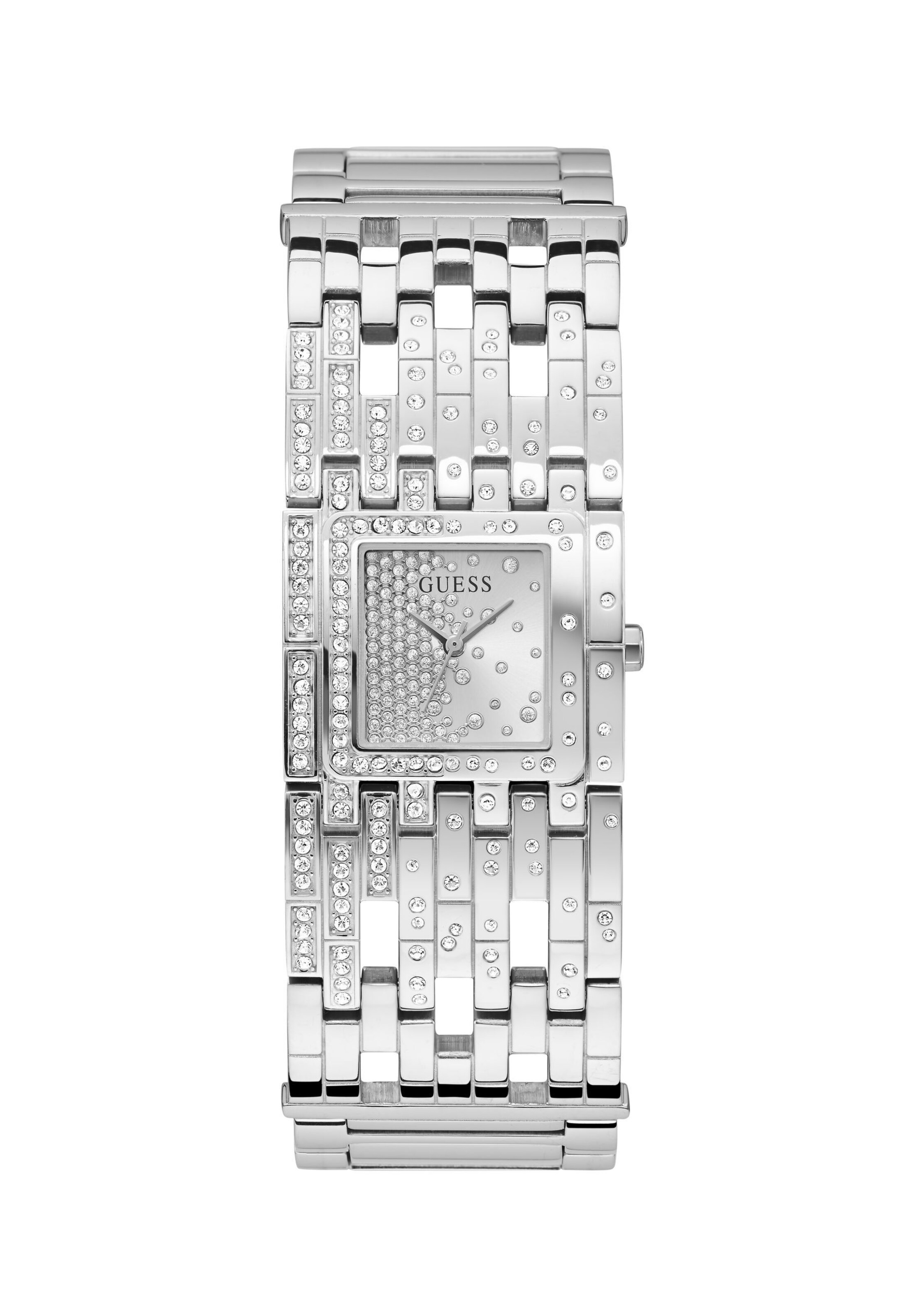 GUESS Uhr 'Waterfall' in Silber: Vorderseite