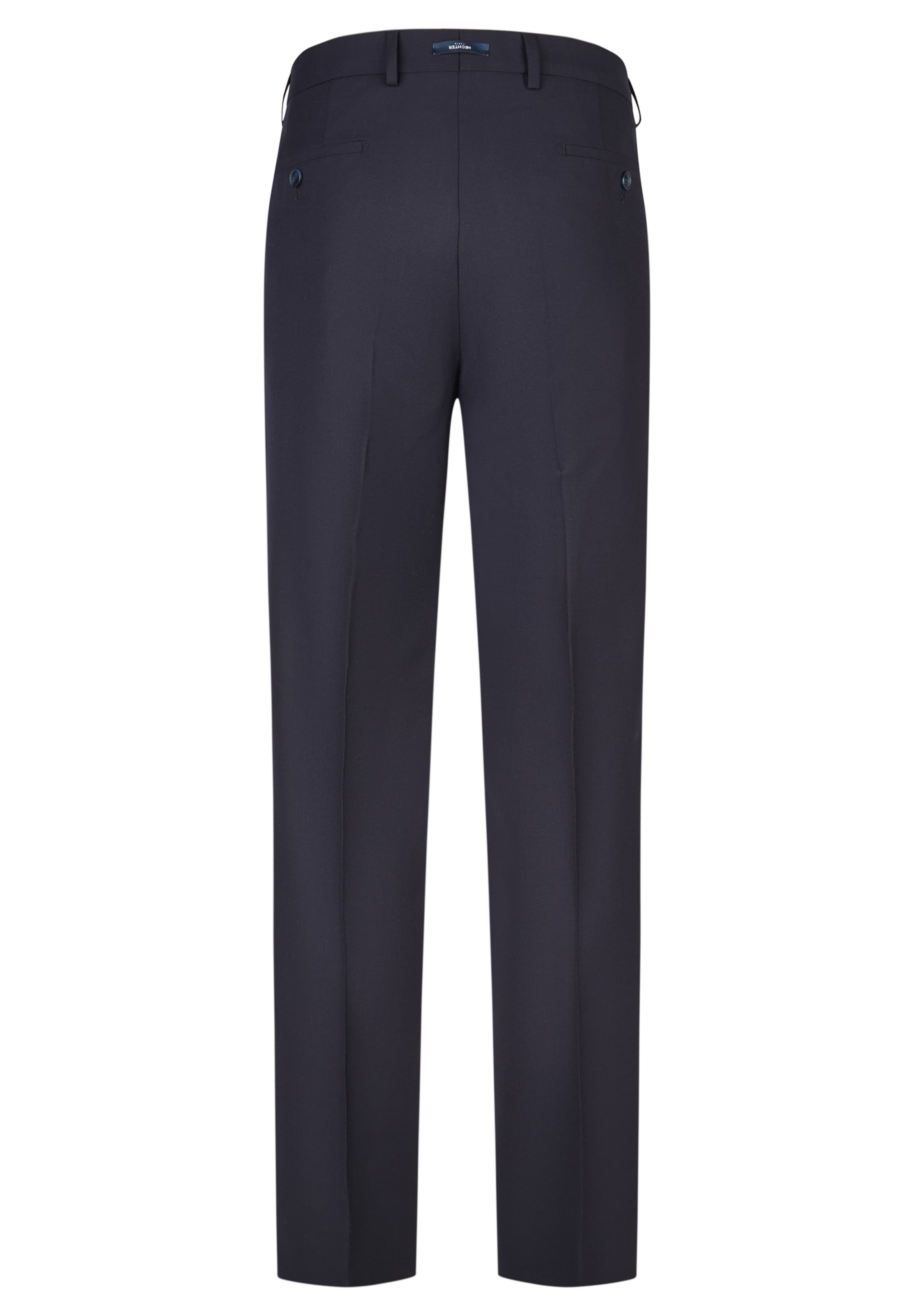 HECHTER PARIS Regular Trousers with creases 'NOS MF' in Blue